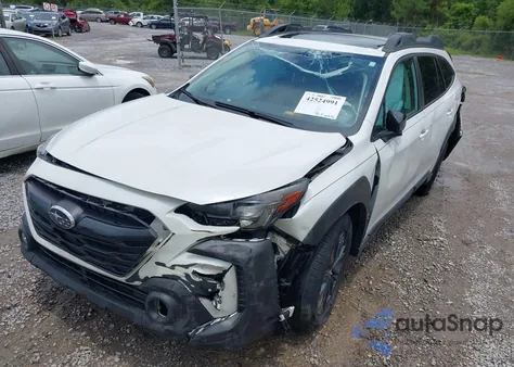 2023 Subaru Outback Onyx Edition из США, поврежденный, VIN 4S4BTALC6P3106517